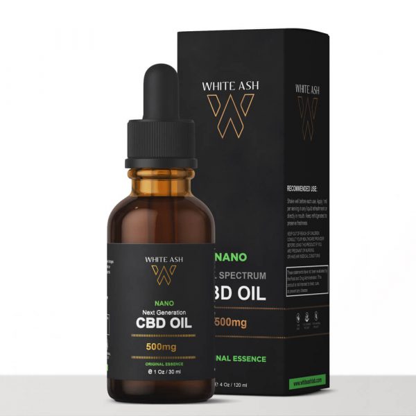 WHITE ASH™ Nano CBD, 500mg, 30ml